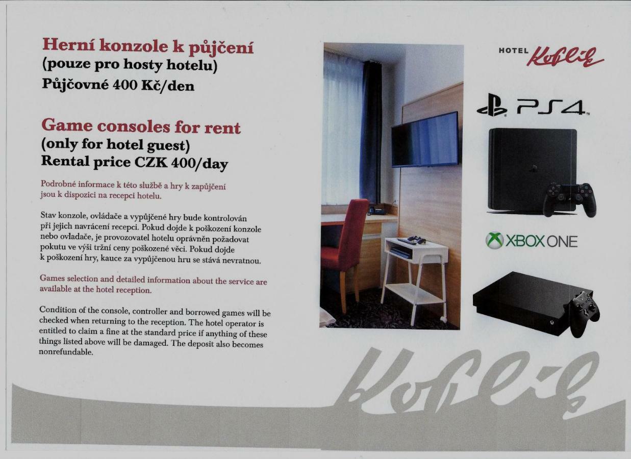 Hotel Koflík Strakonice Eksteriør billede